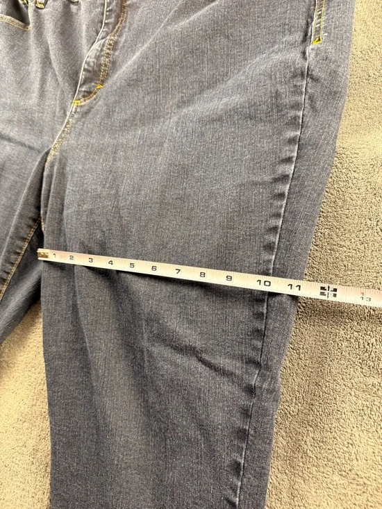 Style & Co. Straight Leg Blue Denim Jeans - Picture 3 of 8